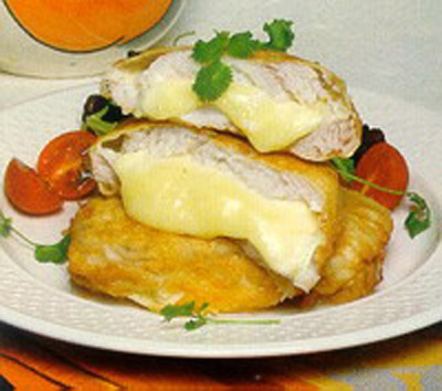 Filetes de Maruca recheados com Queijo